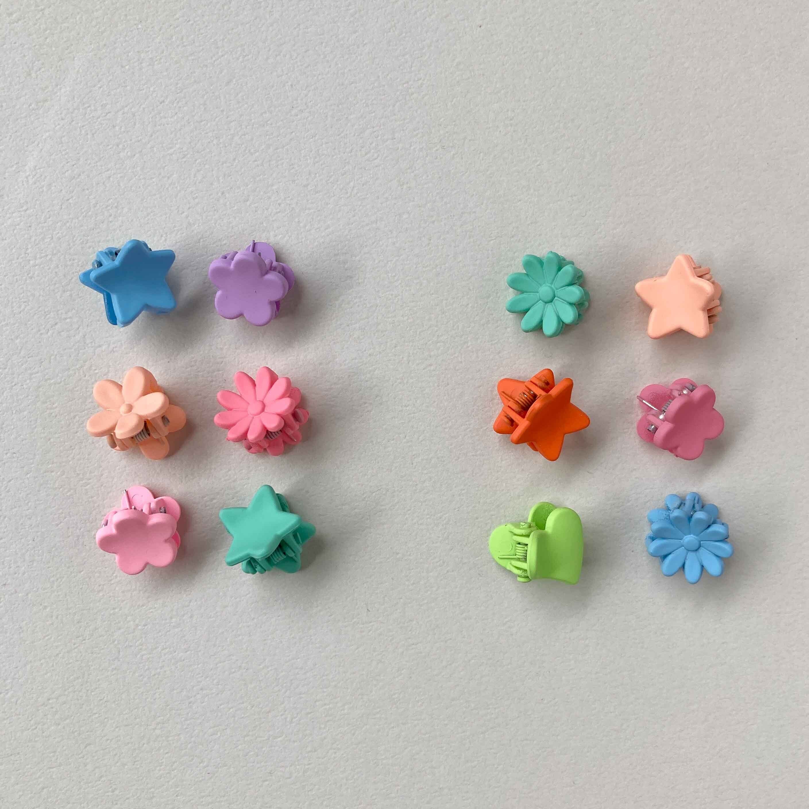 再入荷〉カラフルクリップ（6p） | Dua-アクセサリーパーツショップ