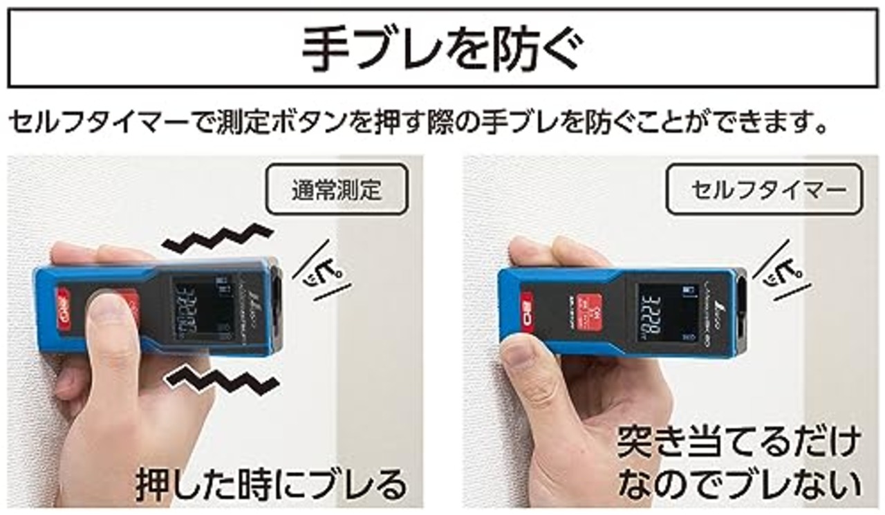 シンワ測定(Shinwa Sokutei) レーザー距離計 L-Measure BK 20 大型液晶 78156