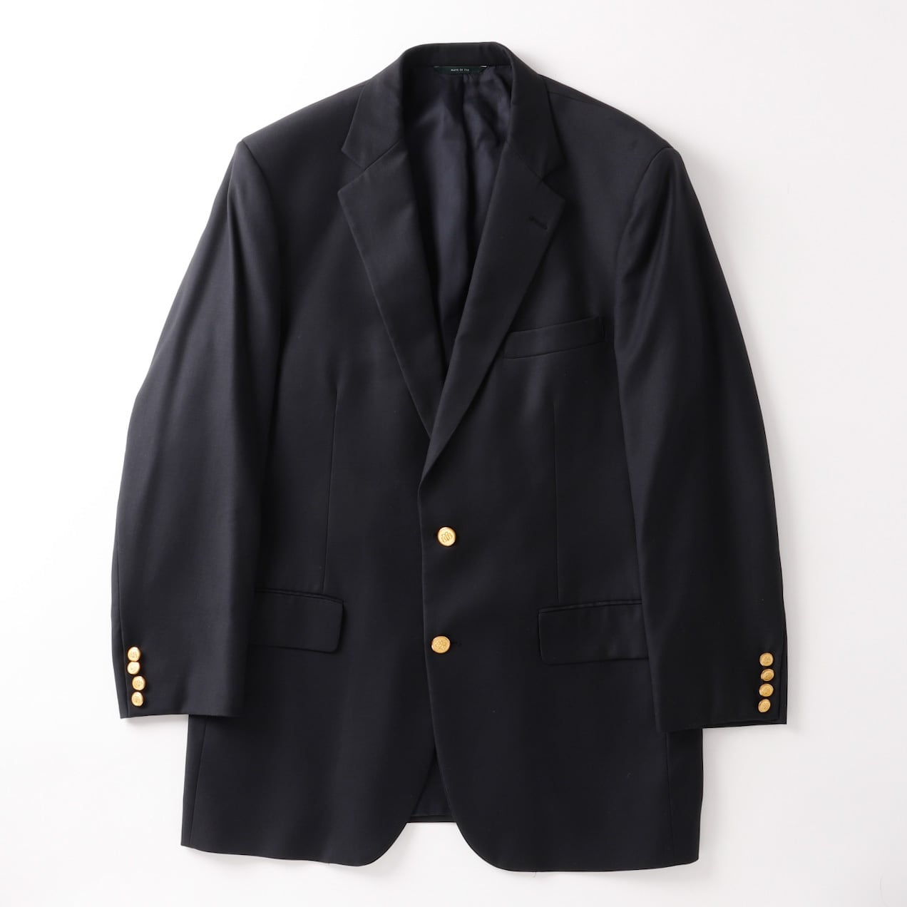極美品】BROOKS BROTHERS Loro Piana Made in USA wool Navy blazer 