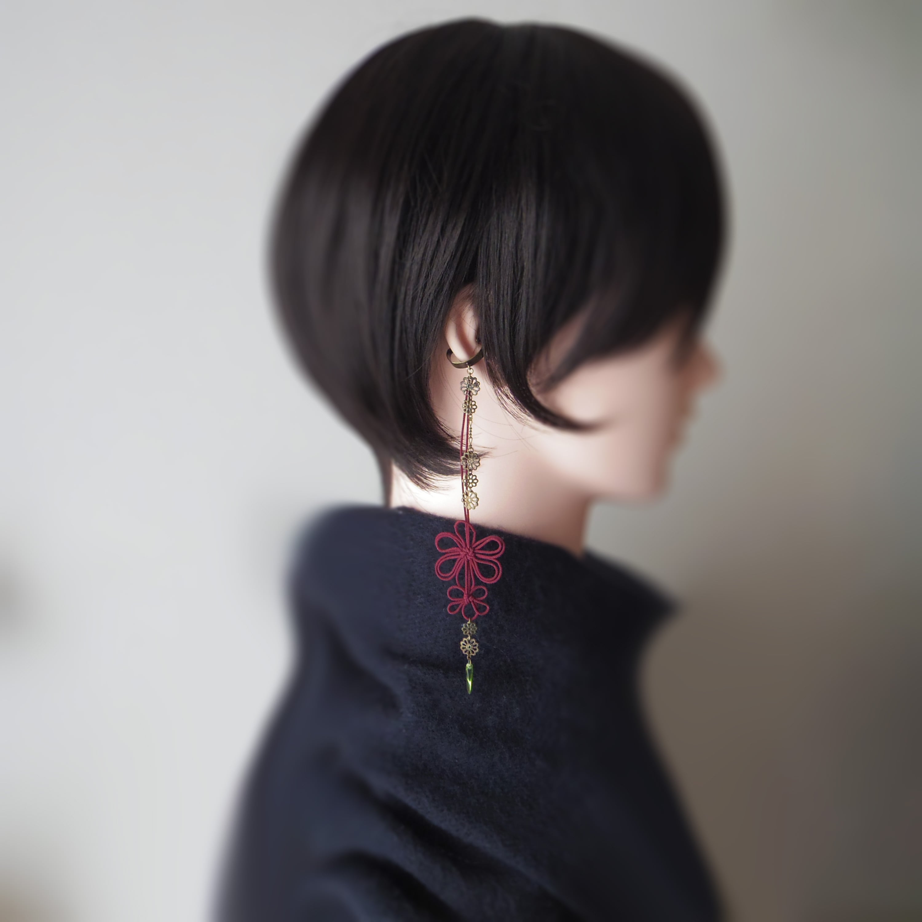 かたっぽイヤーカフ「えみさすいろ」