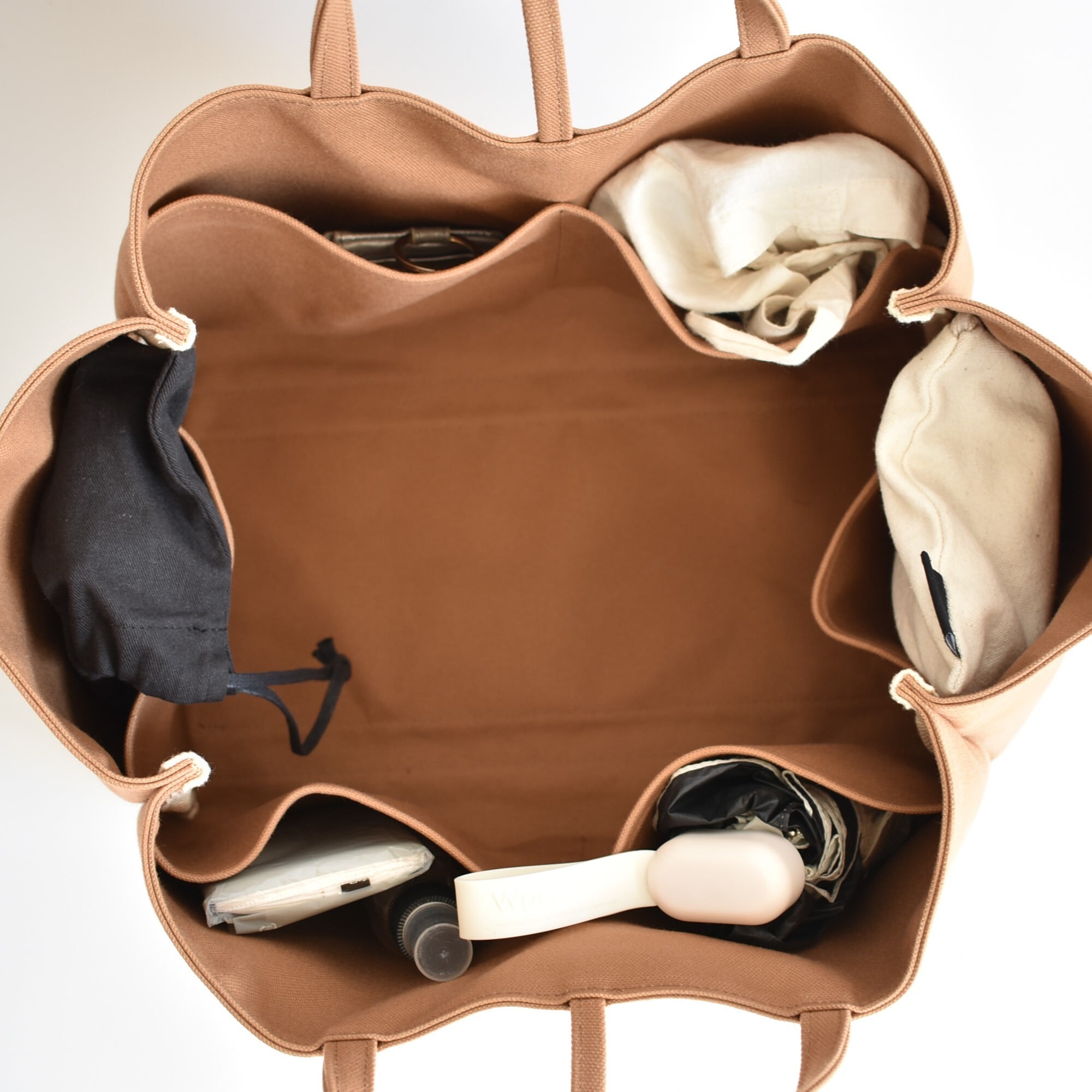 BOX1 TOTE BAG(モカ/ベージュ） | cherie aimer trip（シェリ エメ