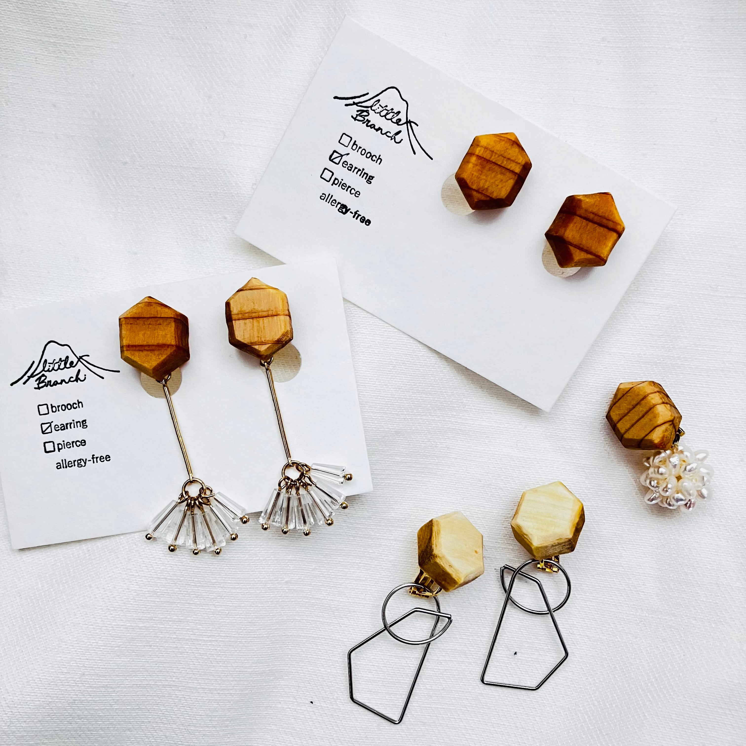 アガット　チャーム　charm ピアリング　ピアス　イヤリング　お箱無し発送 19c0548197eab1bb68234c8f3f04e5