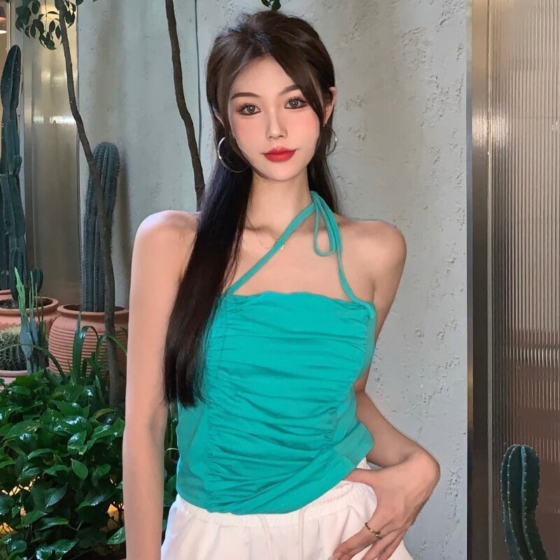 ホルターサマー薄手スタイルショートジャケット 大人ガーリー スウィート キュート カジュアル 夏物 YY-ファッション47683461256