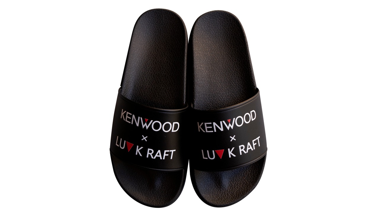 KENWOOD × LUV K RAFT コラボシャワーサンダル『シンプルロゴ』