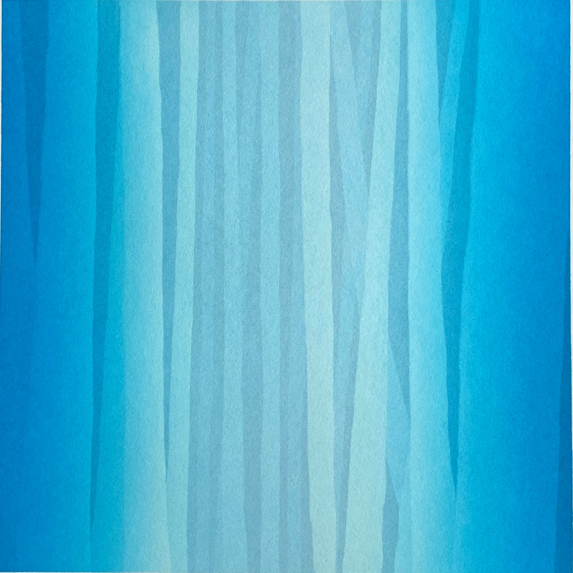 笠井正博 KASAI Masahiro "l'air du bois Ⅳ /森の気配 (4) " silkscreen print, sheet