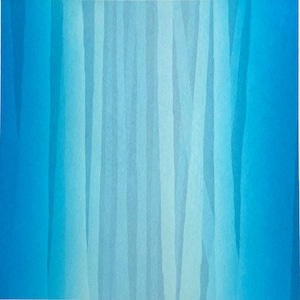 笠井正博 KASAI Masahiro "l'air du bois Ⅳ /森の気配 (4) " silkscreen print, sheet