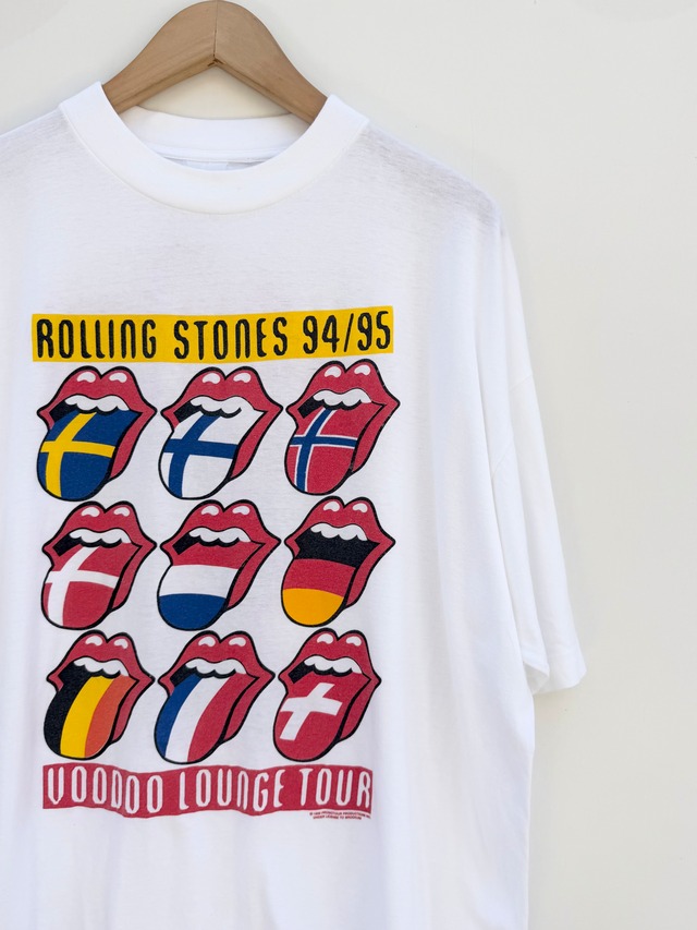 90s THE ROLLING STONES "VOODOO LOUNGE" TOUR Tee Size XL程