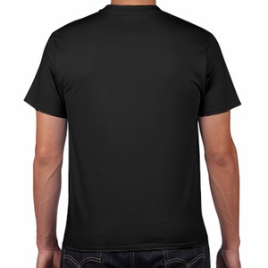 正面印刷-シルクスクリーンハマムラTシャツ黒ver5（白文字）Lサイズ