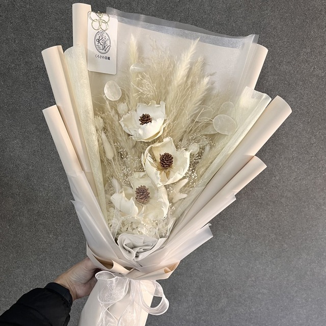 【店舗受取り】ドライの韓国風ブーケ ラッピング付き！