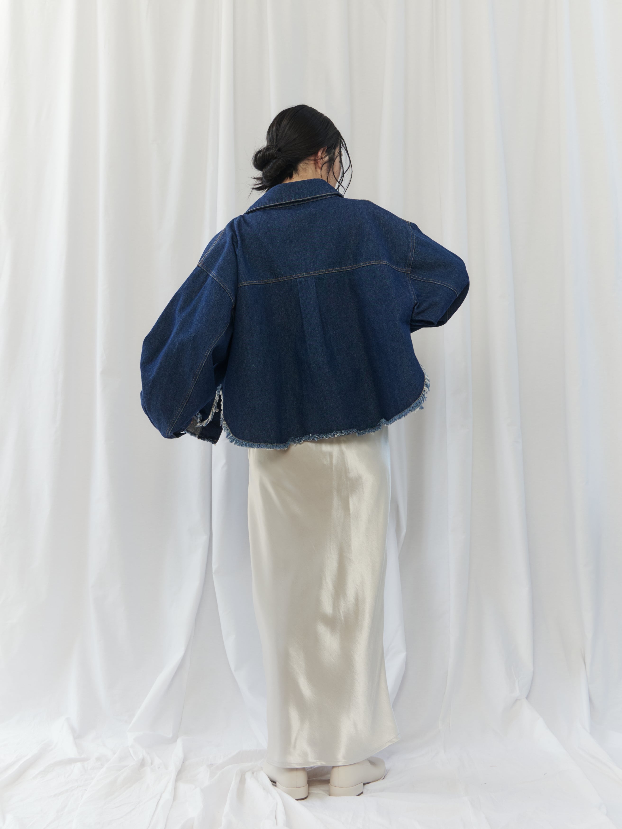 新品　デニムプリントプリーツジャケット　F フリーホイーラーズ（FREEWHEELERS） デニムジャケット Lot 506 XX 1st