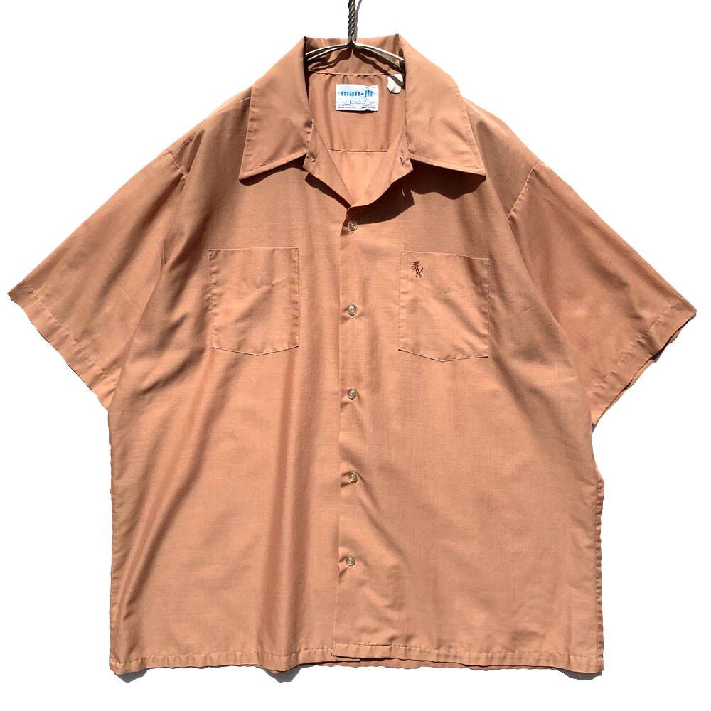 Campus [man-fit by CAMPUS] Vintage S / S Open Collar Shirts [1970s
