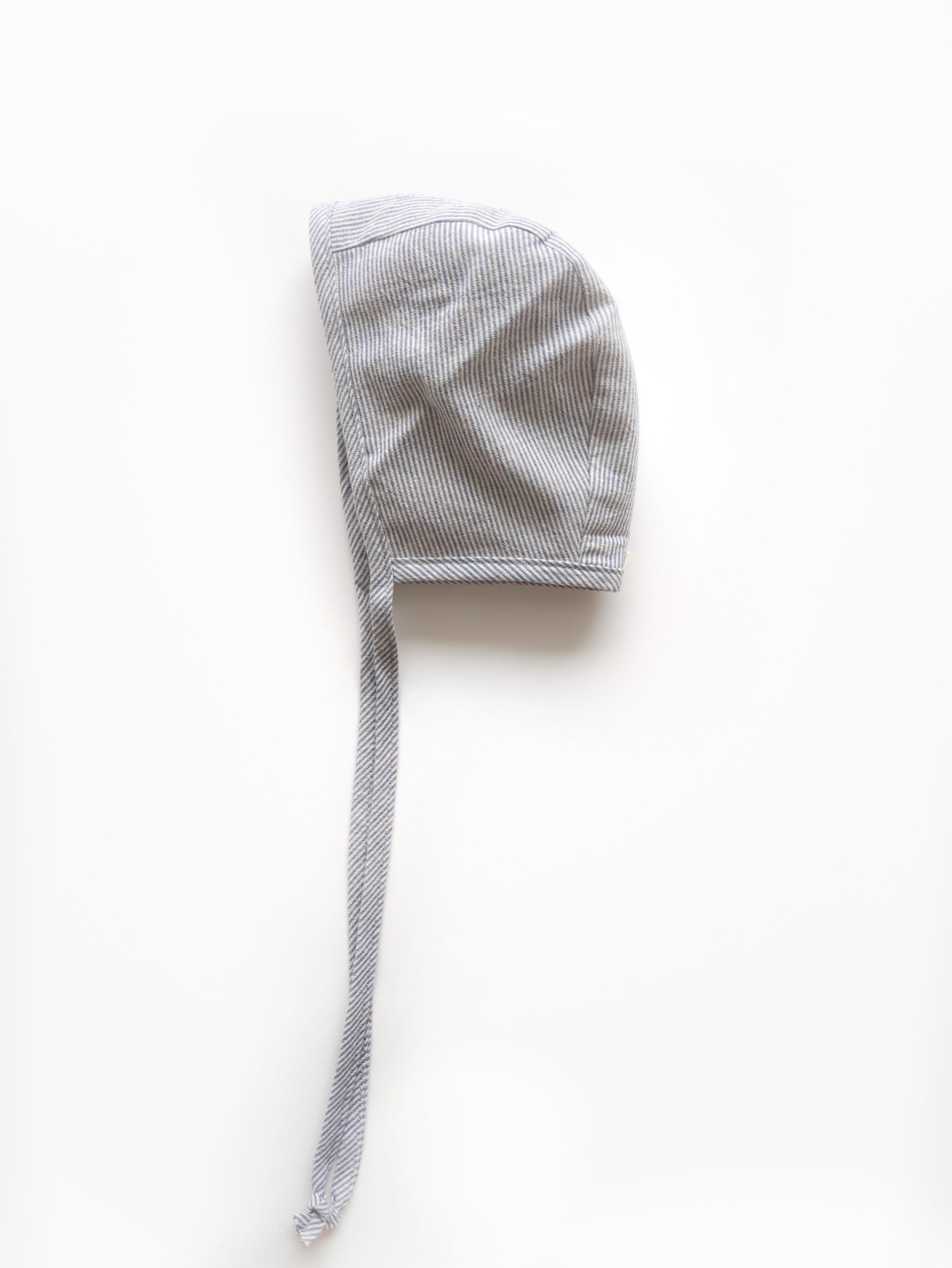 リバーシブルボンネット(ネイビーストライプ)