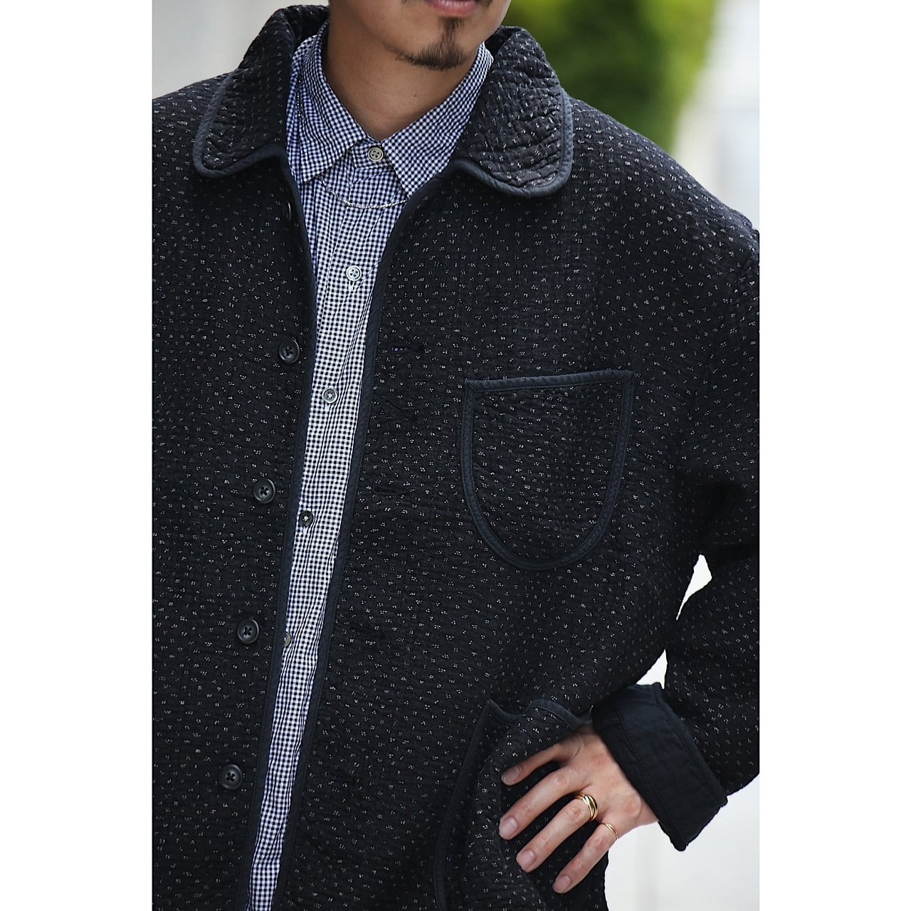 NEW SASHIKO FRENCH JACKET WATCH CHAIN ITEM | 【OFFICIAL NEW SASHIKO FRENCH JACKET WATCH CHAIN ITEM | 【OFFICIAL