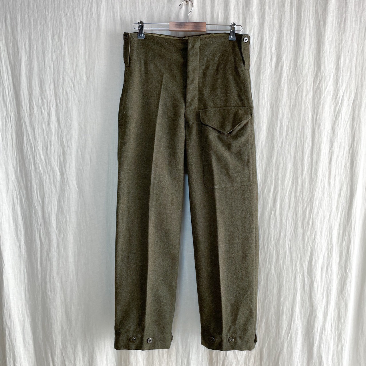 50s カナダ軍 バトルドレス ウールパンツ W32 片ポケ | Bintan Vintage