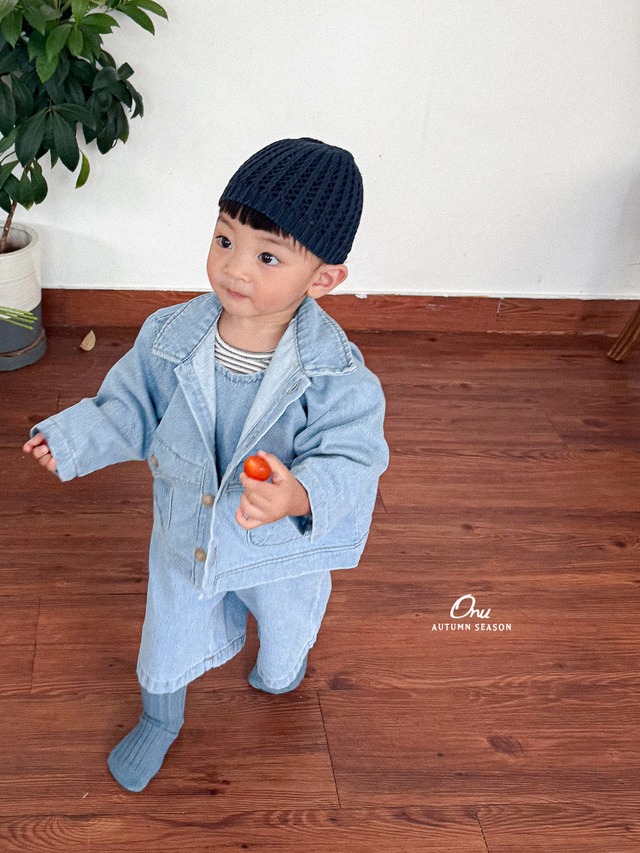 〘予約〙onu / Pocket blue jacket