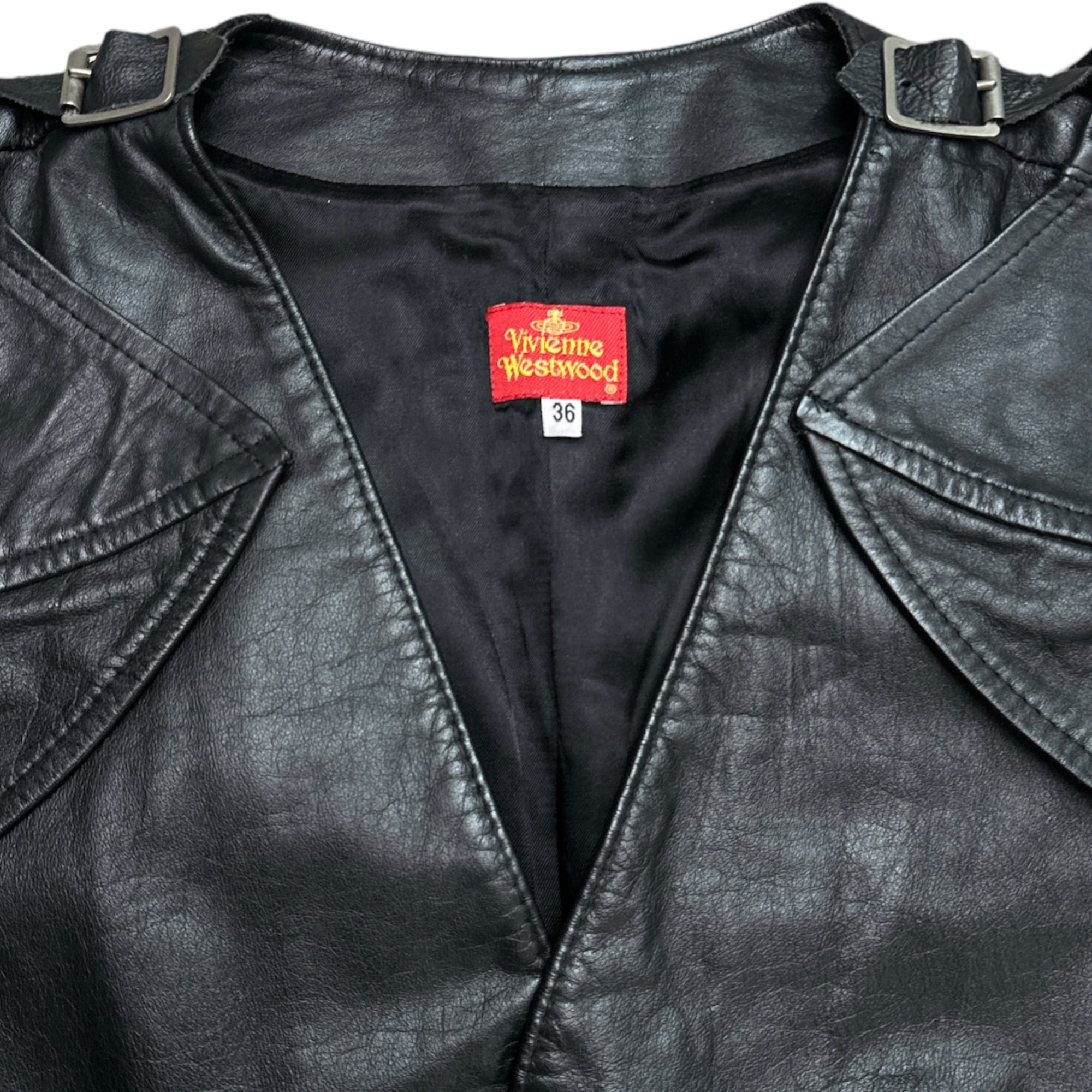 AW1988 VIVIENNE WESTWOOD LEATHER ARMOR JACKET | ZSC
