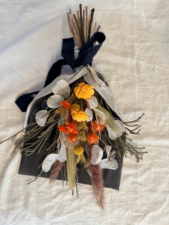 ドライスワッグ　オレンジホワイト