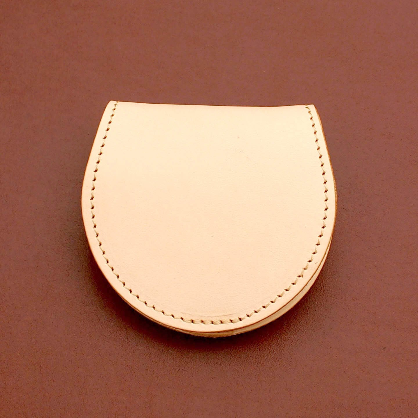 馬蹄型コインケース【姫路レザーナチュラルヌメ牛革】