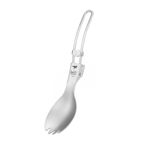 Keith チタン キース Ti5301 フォールディング スポーク Folding Titanium Spork 折畳み (収納袋付き)