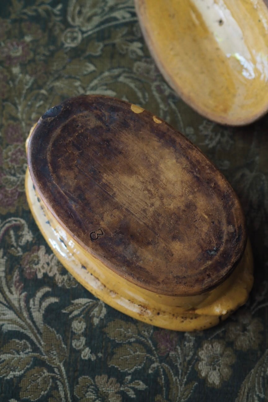 南仏テリーヌポット-antique pottery pot | アンティーク.ヴィンテージ