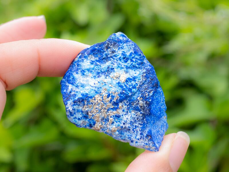 ラピスラズリ　原石　アフガニスタン 181g ラピスラズリ原石アフガニスタン 181g