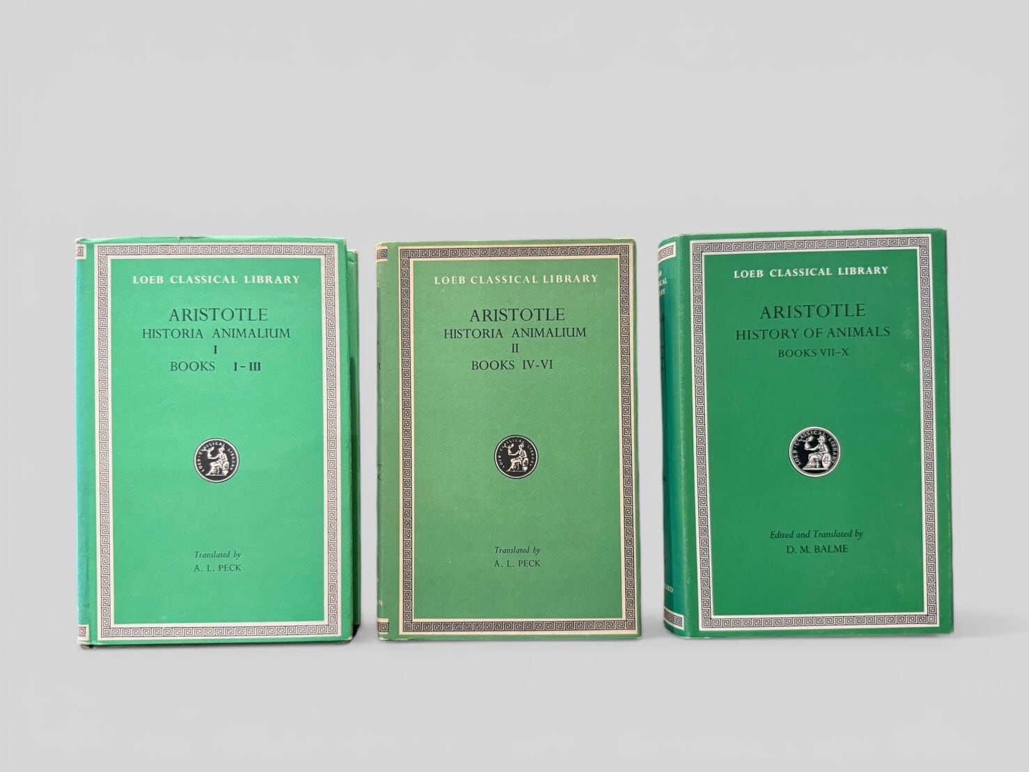 アリストテレス Loeb Classical Library SCT040】【Loeb Classical Library】Aristotle, Historia Animalium