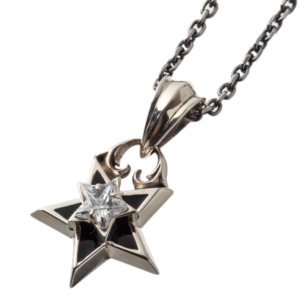 ダブルスターペンダント　ACP0343　Double star pendant　 シルバーアクセサリー Silver Jewelry Brand
