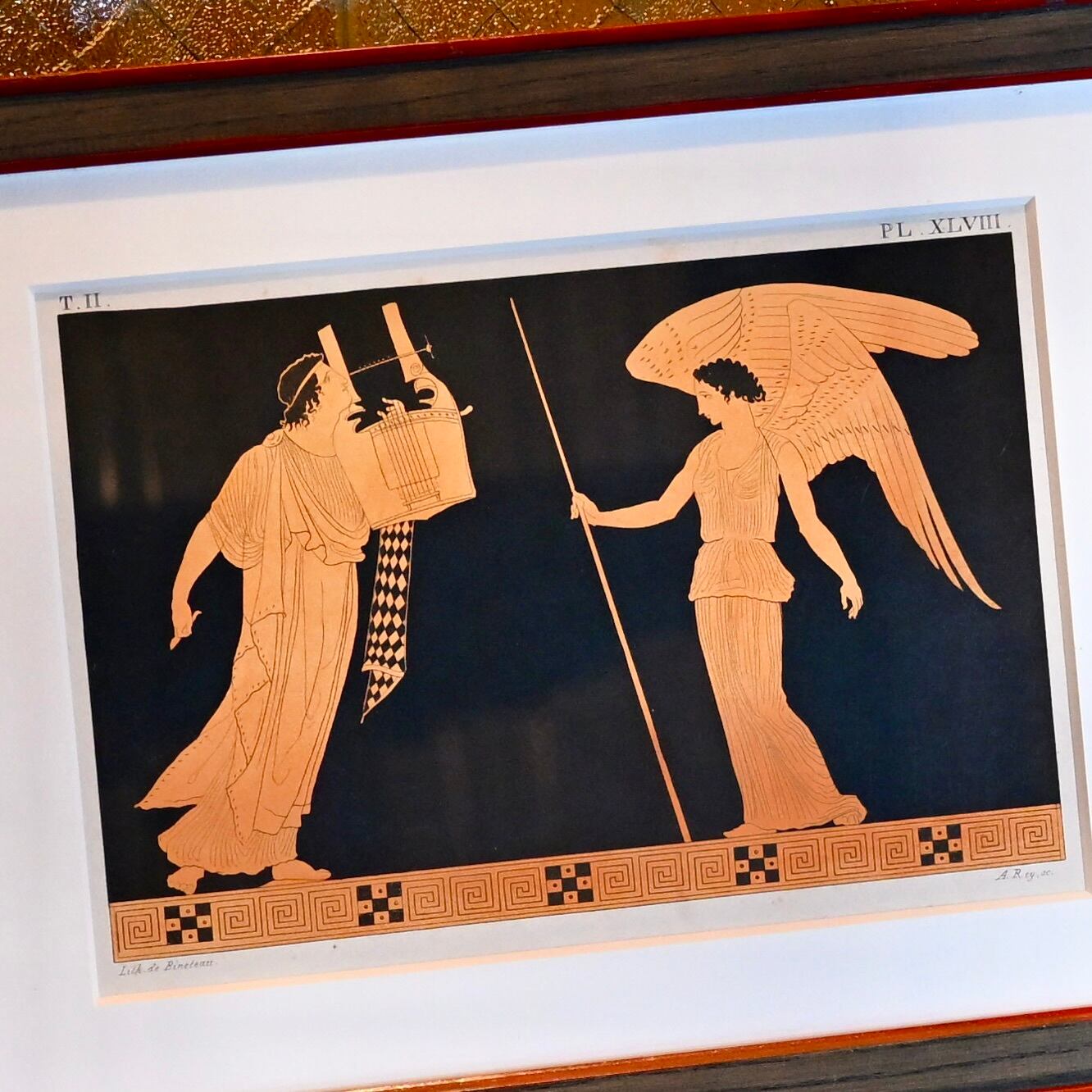 Framed Lithograph, 