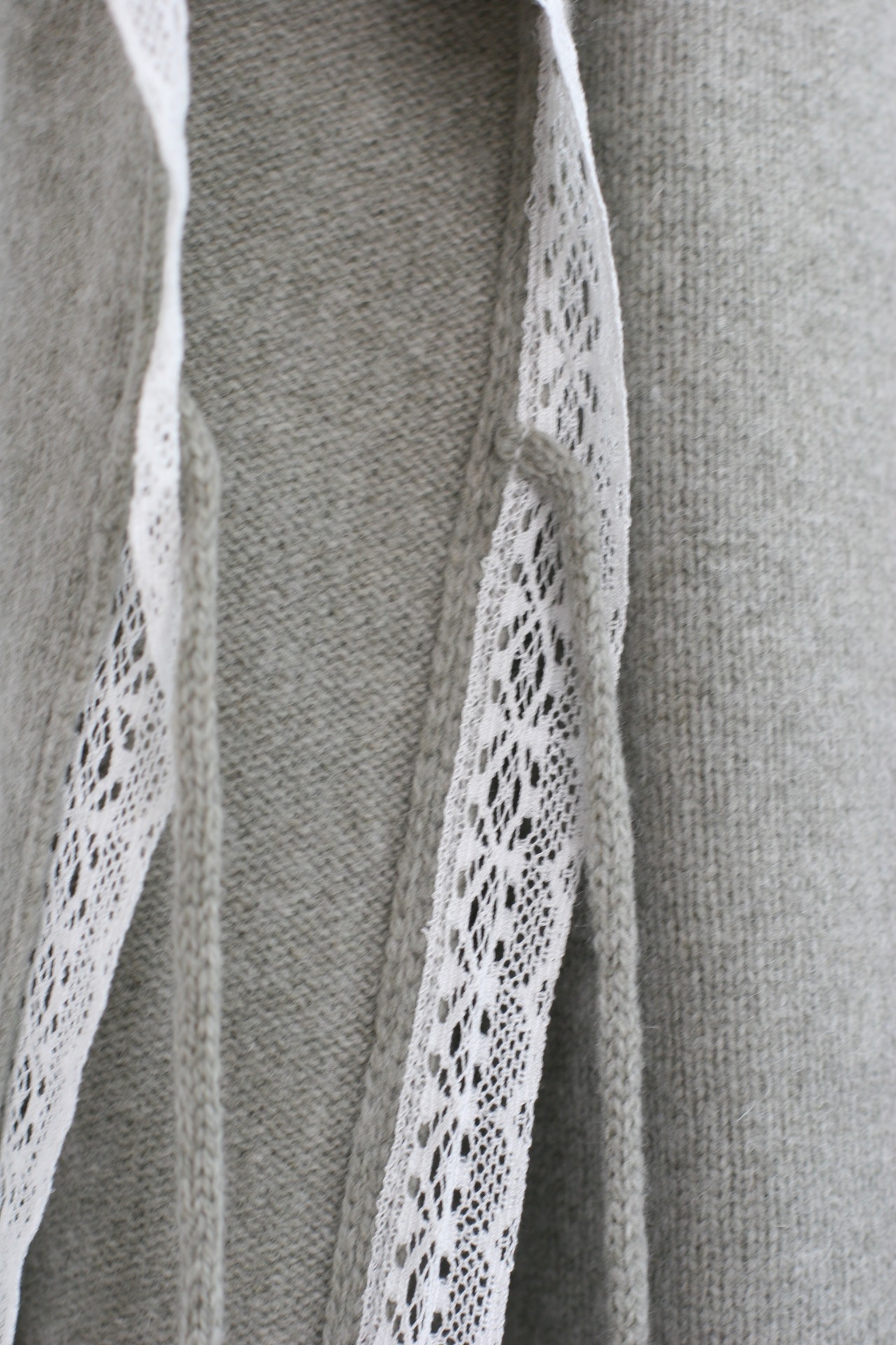 【Gauze#】Sonia LEAVER LACE KNIT VEST（G1235）