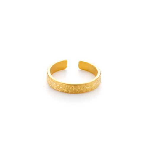 Textured Ring - Rice