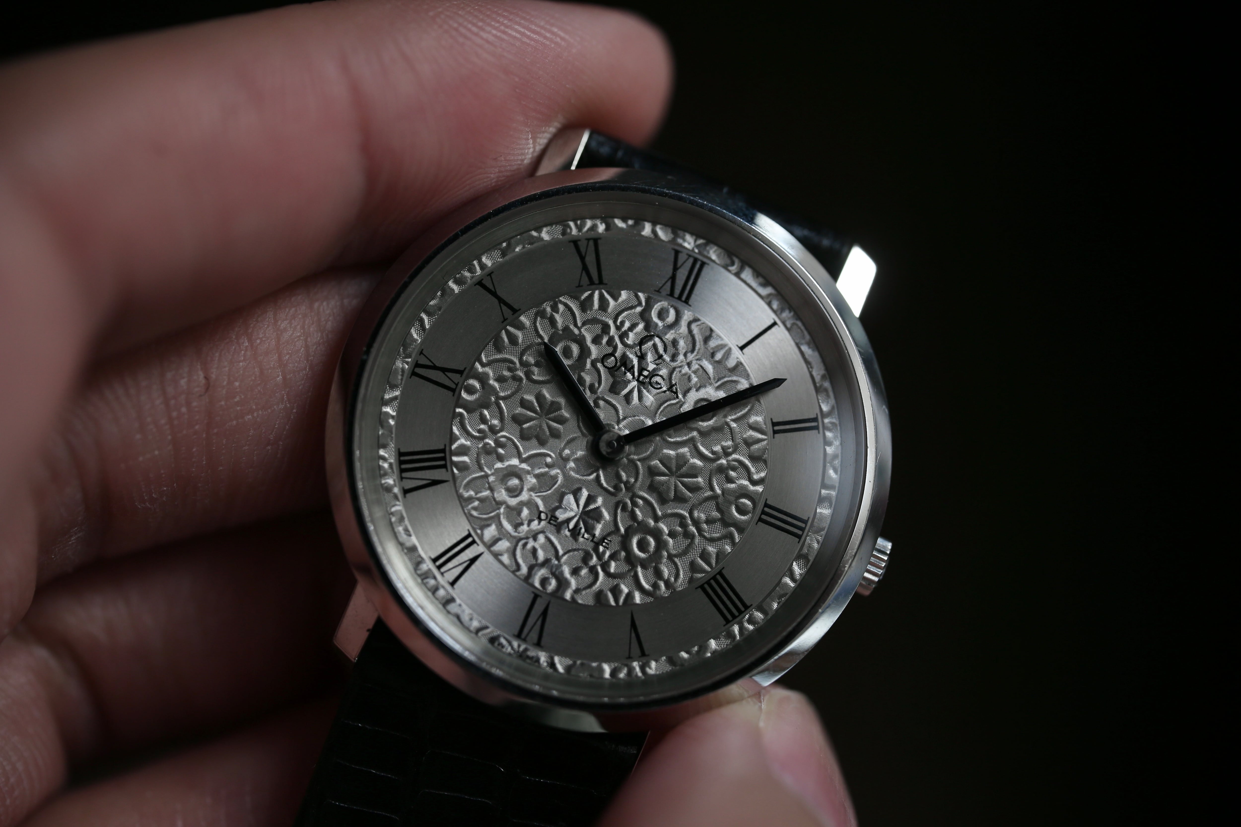 【OMEGA】 1973年製 オメガ デビル フラワーレリーフ ノンデイト 手巻き /VINTAGEWATCH / Deville / Cal.625 /