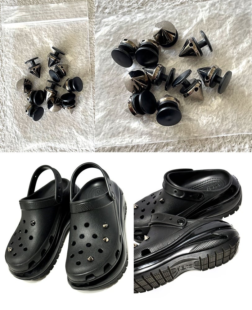 crocs MEGA CRUSH CLOG クロックス メガ クラッシュ クロッグ ブラック