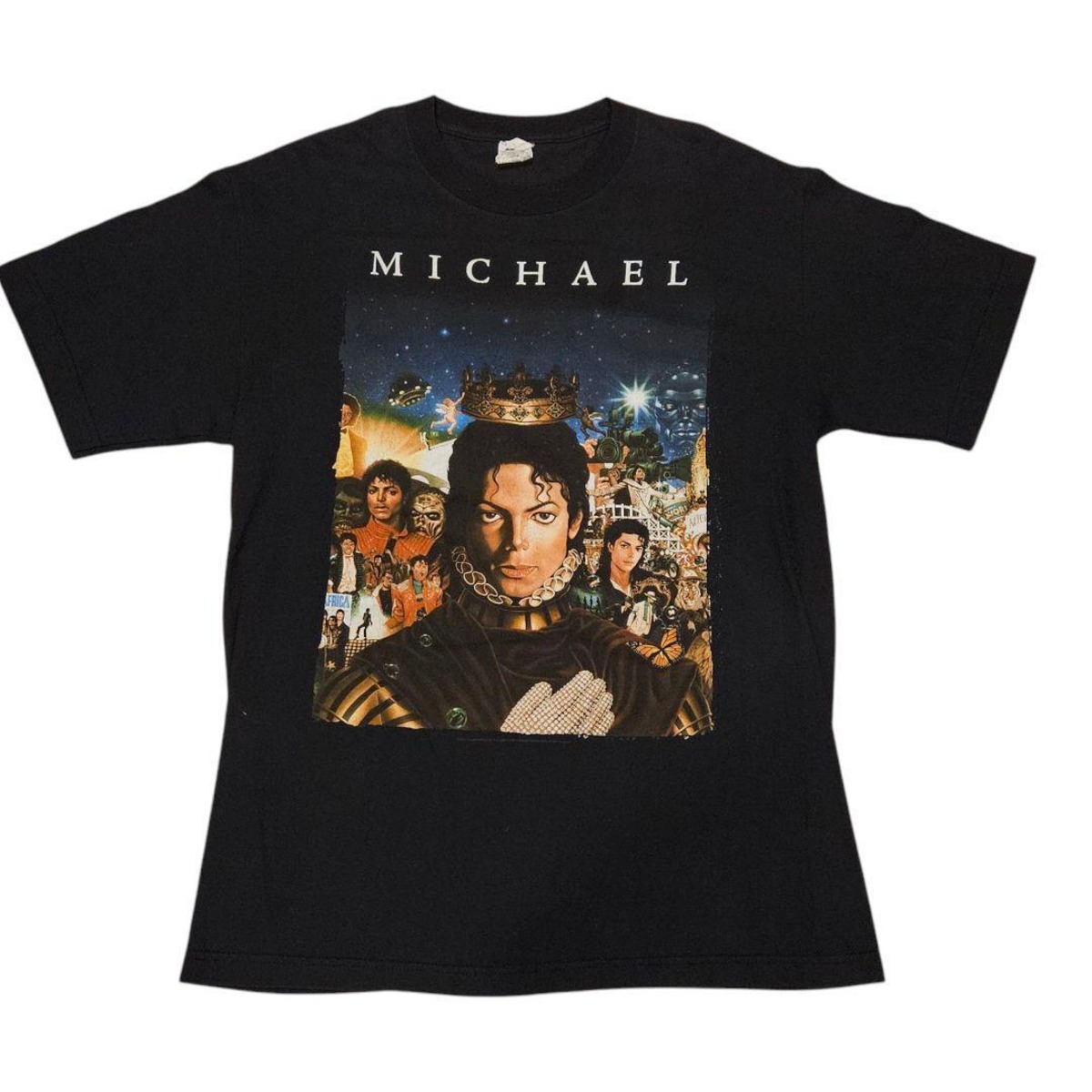 マイケル・ジャクソン Tシャツ Lサイズ ブラック 00s | neverlandweb