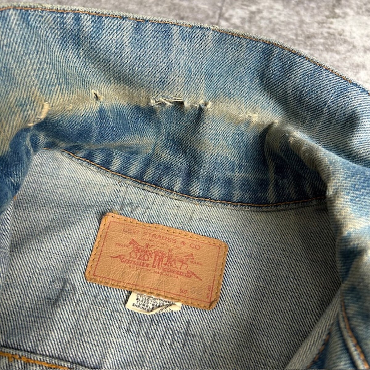 60's 70's Levi's 70505 BIG-E 36 デニムジャケット vintage