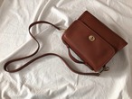 AMERICA 1990’s OLD COACH “Brown Leather” 2way bag