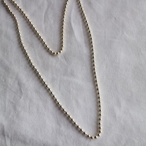 long ball chain neckless