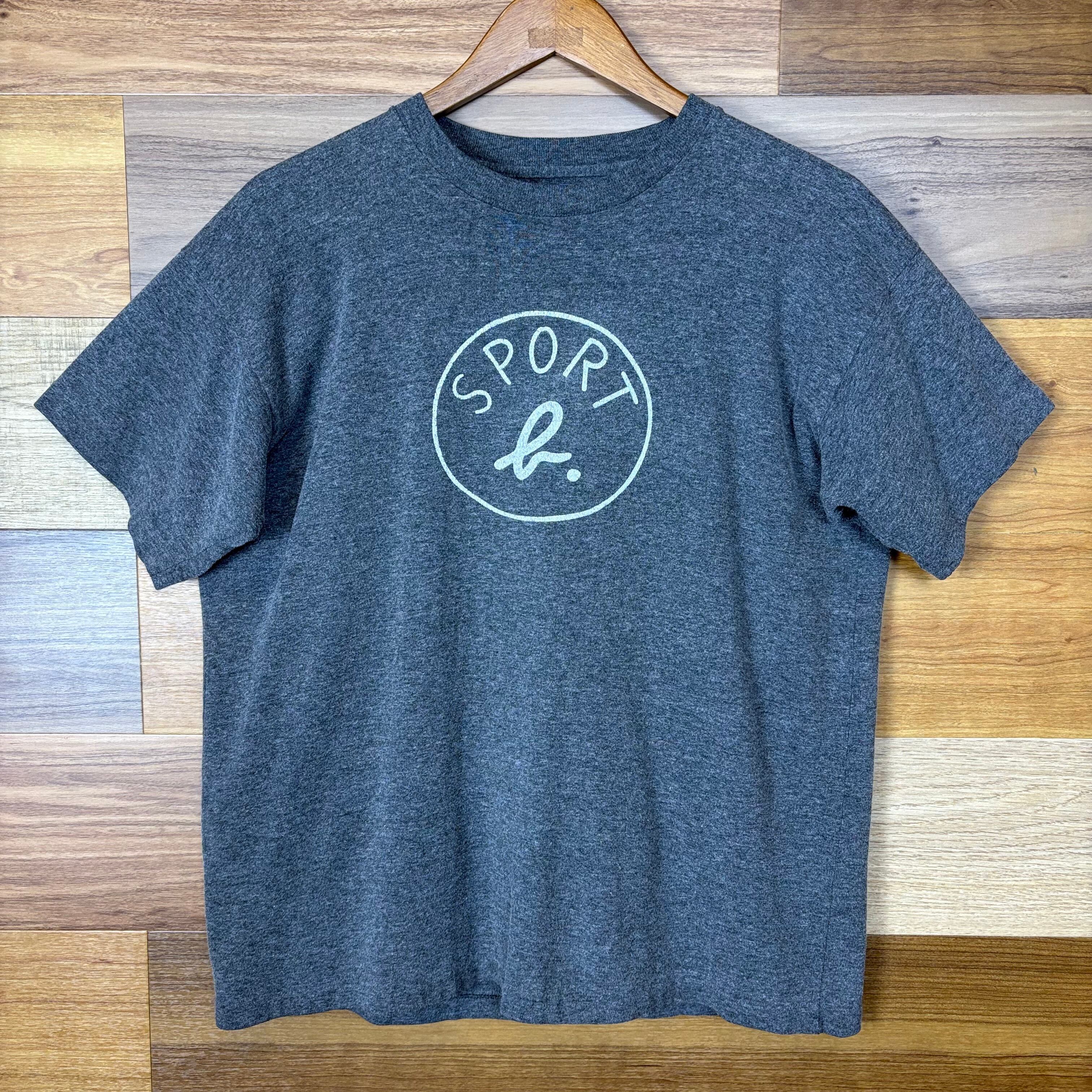 シングルステッチ フランス製 90s agnes b. アートTシャツ FRANCE製 90s agnes b. sport アニエス・ベー スポーツ 霜降り ロゴ T