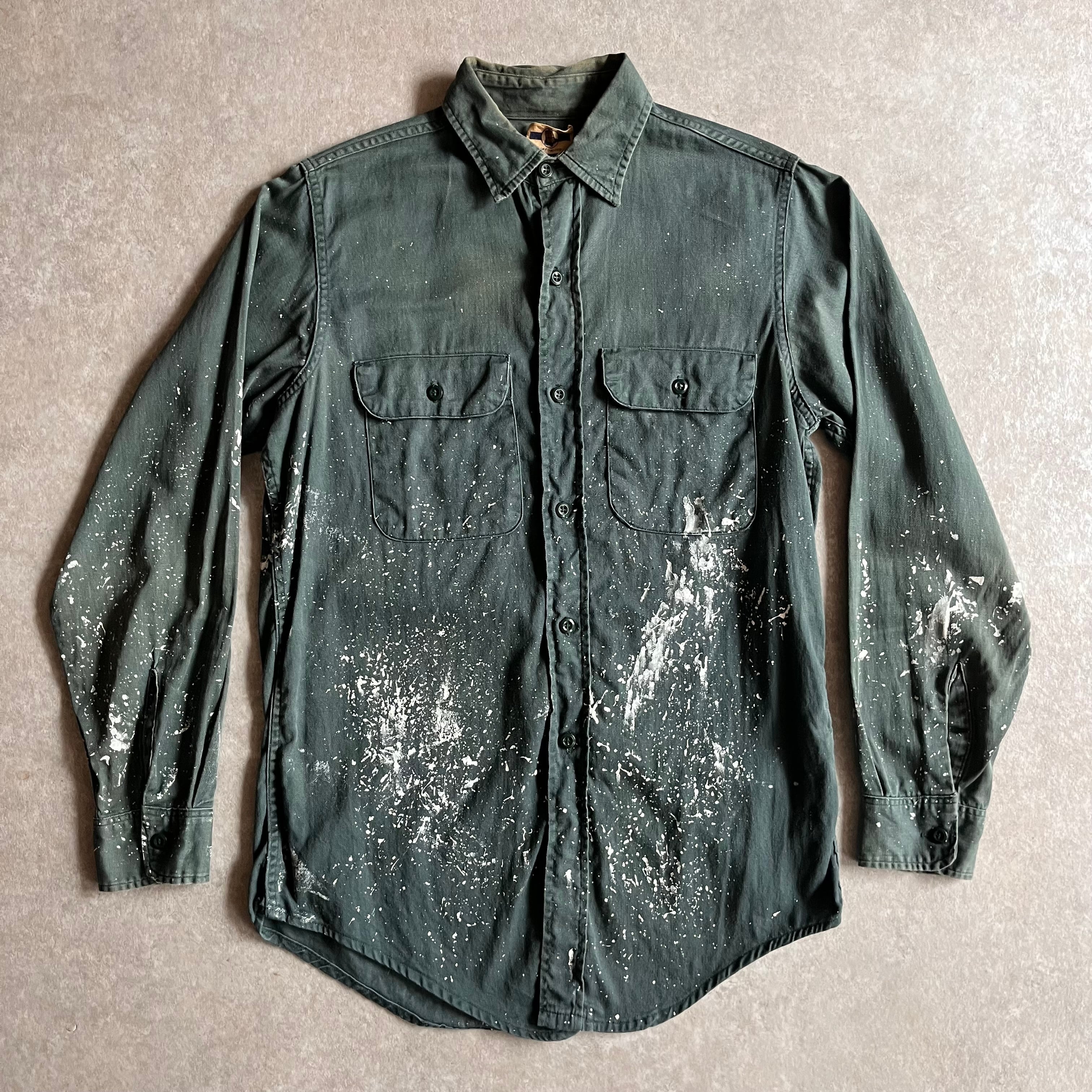 1960s BLUE BELL L/S Work Shirts L H248