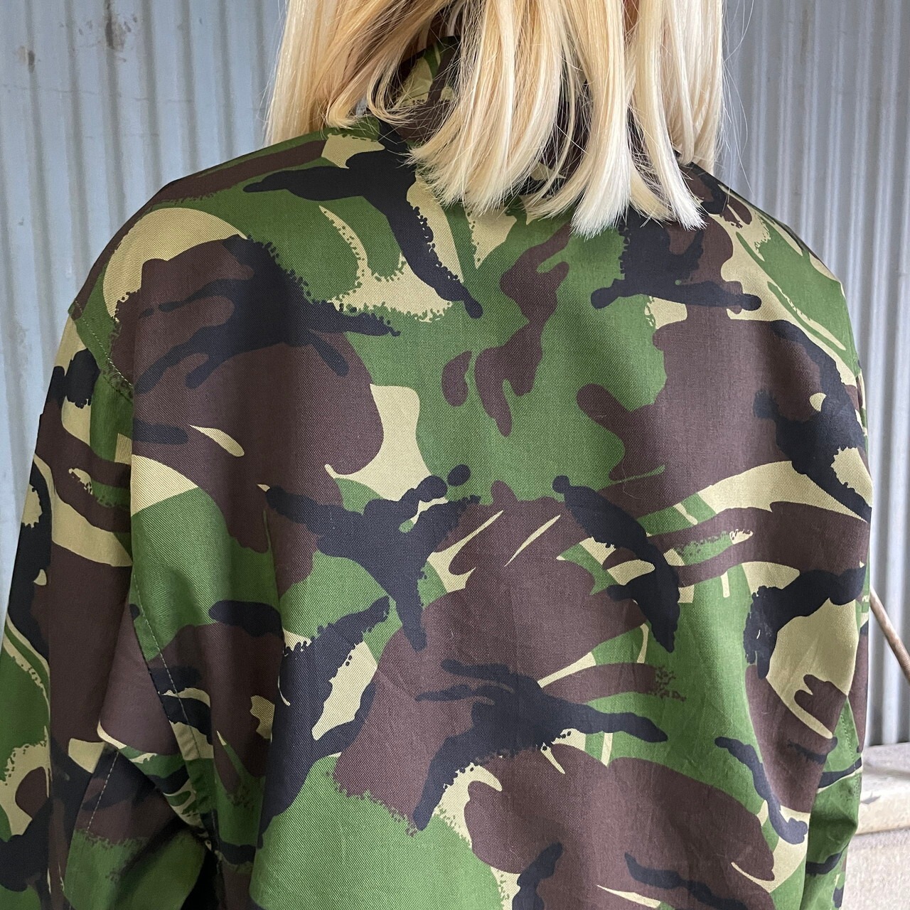 イギリス軍 DPMカモ ユーロミリタリー コンバットジャケット シャツ 