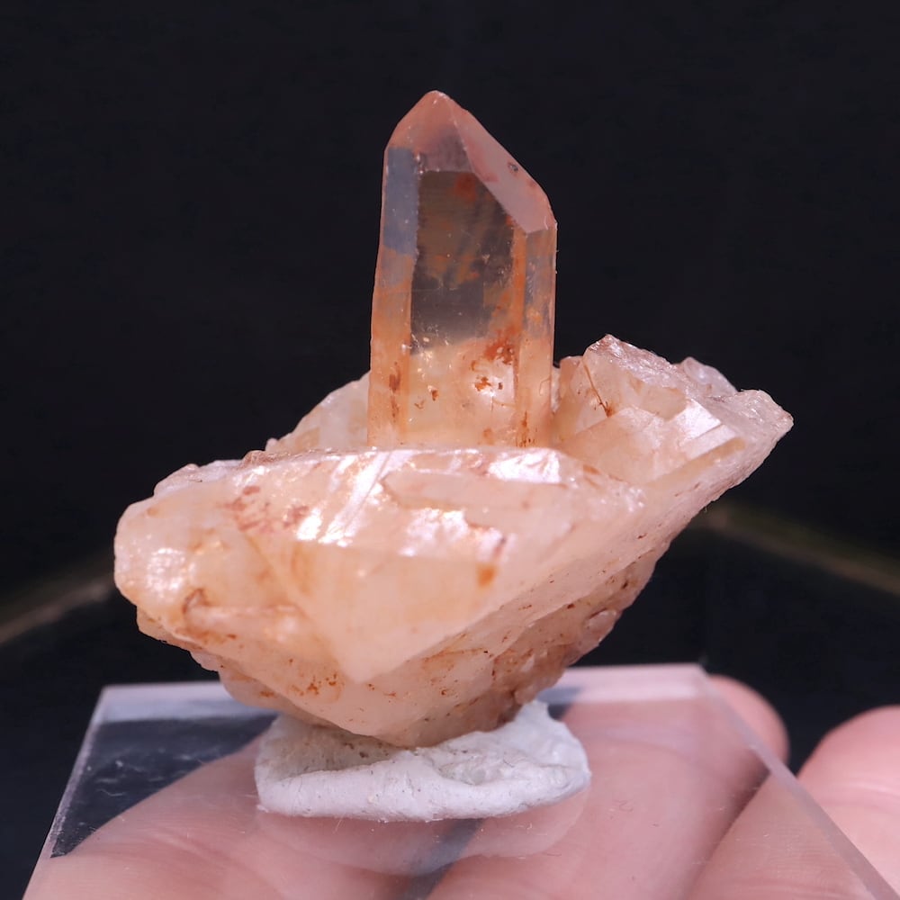 タンジェリン クォーツ 水晶 結晶 クリスタル 35g QZ194 鉱物 原石