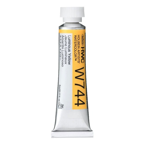 ホルベイン ルミナスカラーズ  ルミナス  イエロー [ W744・5ml ]