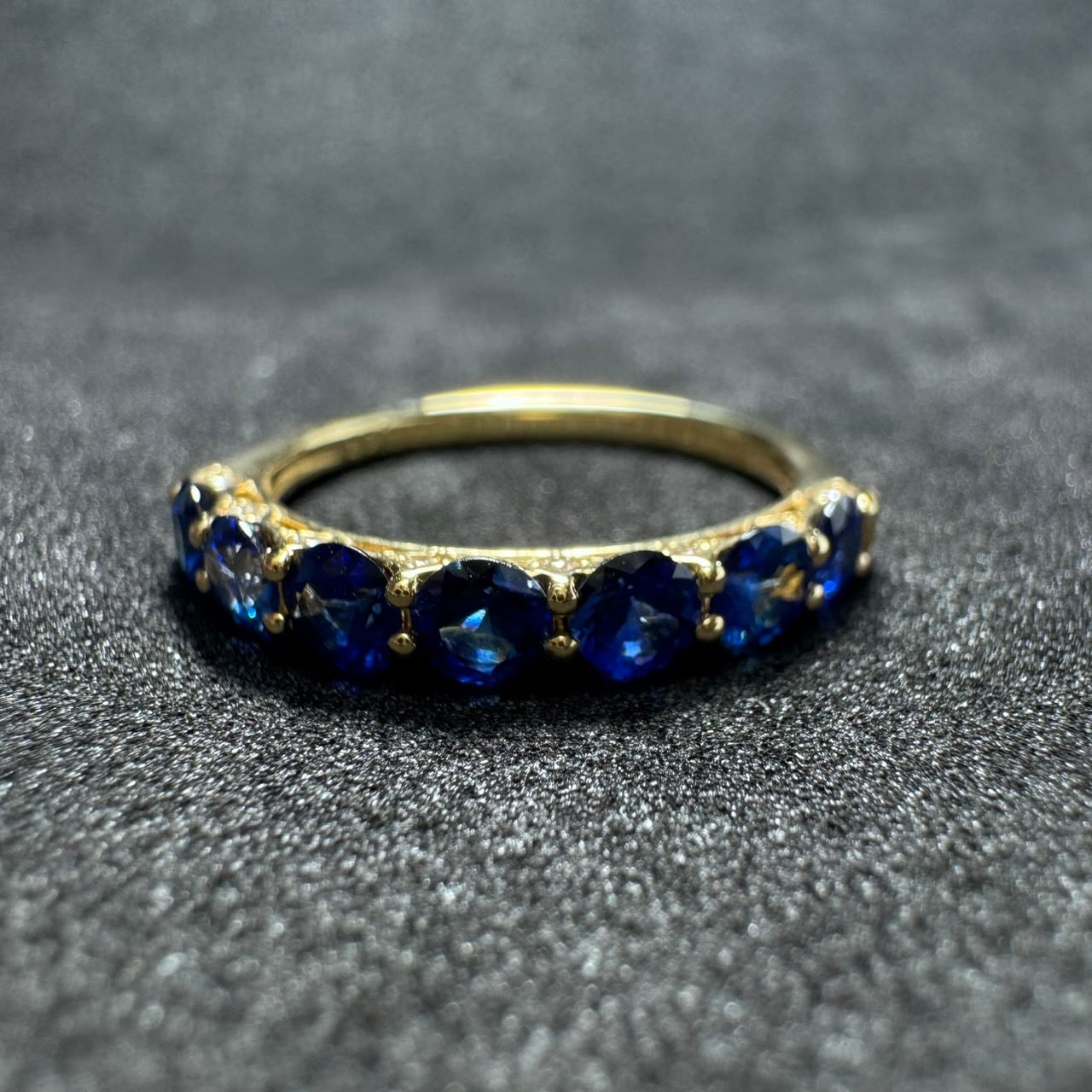 K18YG 1.07ct サファイア エタニティリング | カオキ | 日本最大級の品