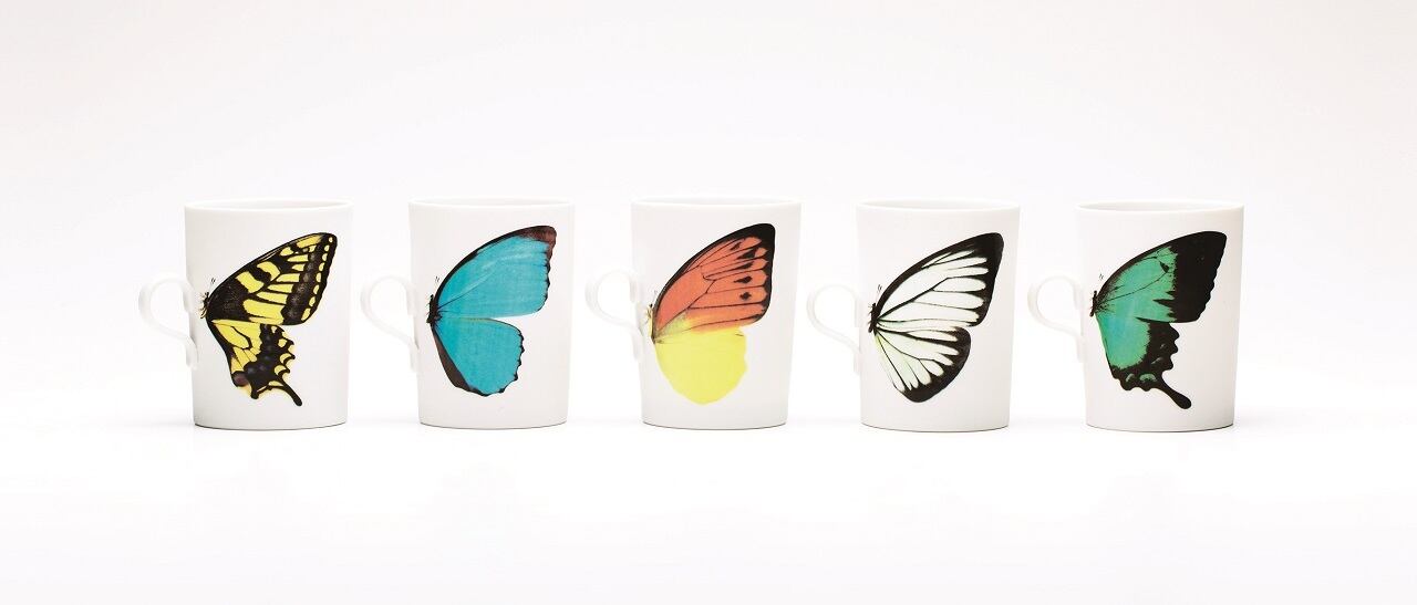 BUTTERFLY MUG / green