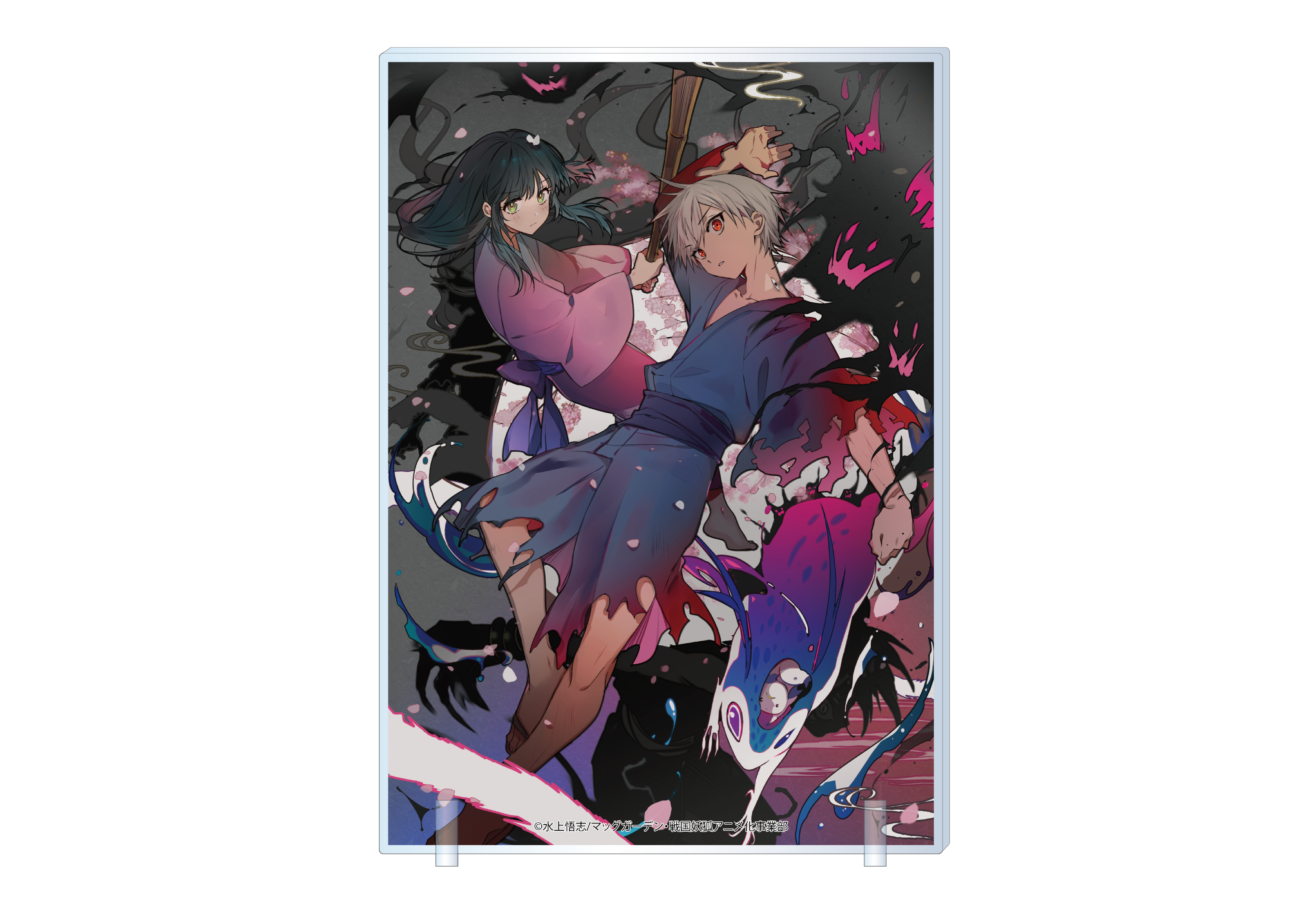 戦国妖狐 千魔混沌編 アートパネル 千夜&月湖A | uwashop （ウワ