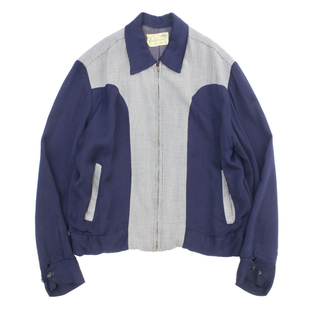 60s rayon Gabardine Jacket