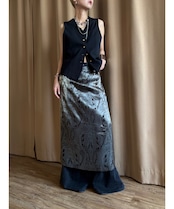 LEBE paisley pattern skirt-4866-8