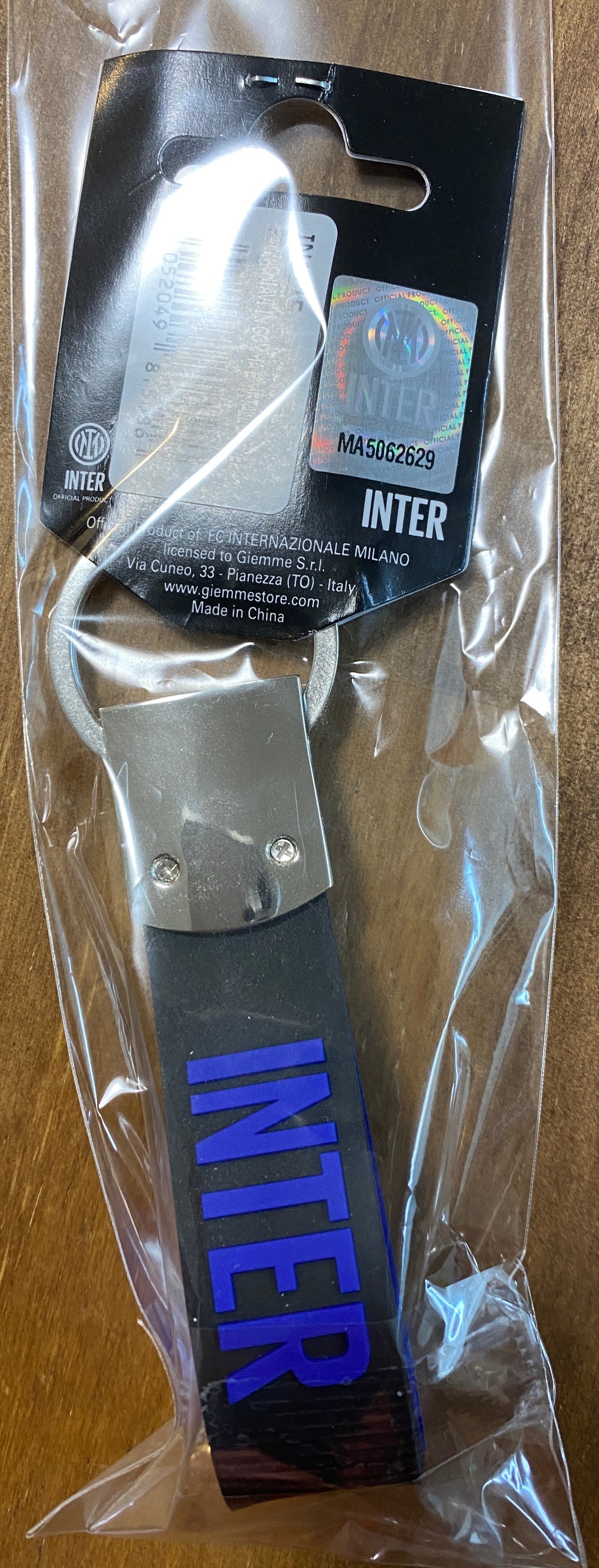 インテルミラノ ラバーストラップキーホルダー | MIZOAK SPORTS（ミ