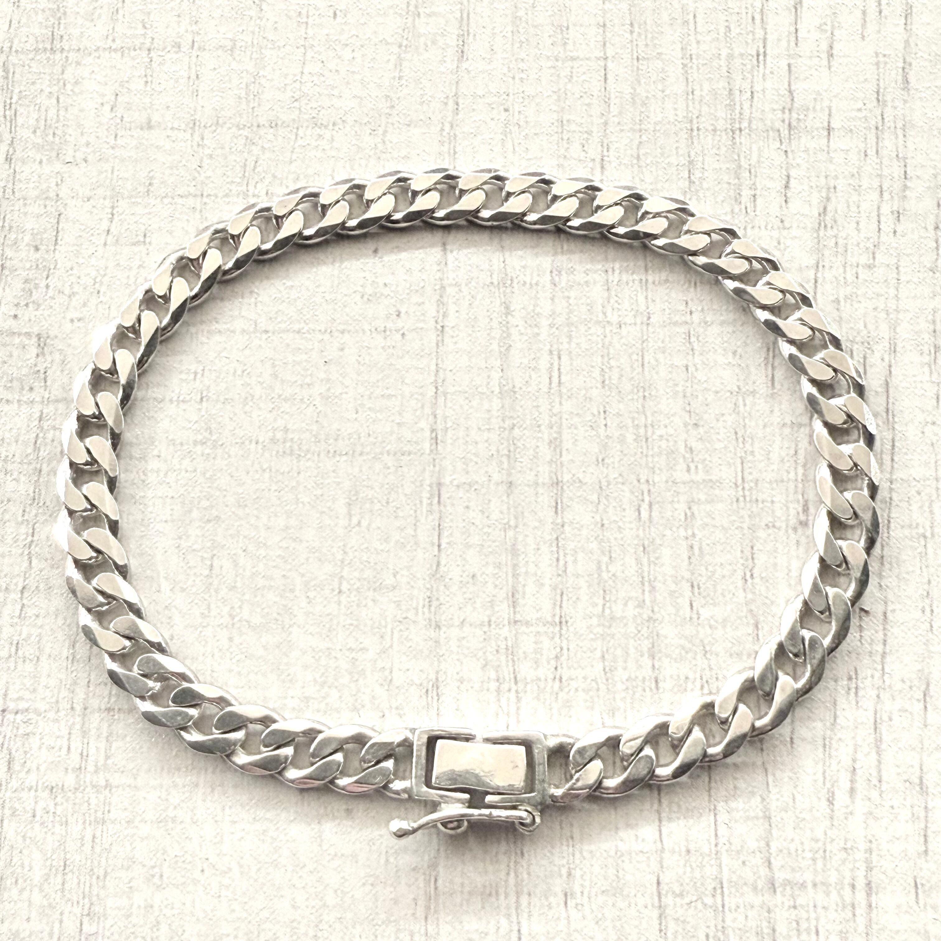 SILVER925 DOCKING DESIGN BRACELET/シルバー/ブレスレット 【公式通販】