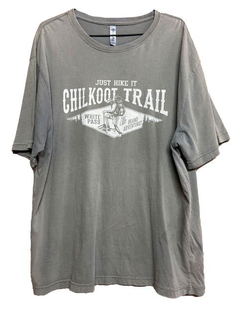 ゆうパケット可【古着  通販】Chilkoot TrailプリントTシャツ