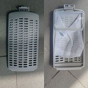 ISTORA 洗濯機用 糸くずフィルター 東芝用 42044856+42044776【対応機種:AW-45M5、AW-45M7、AW-10M7】
